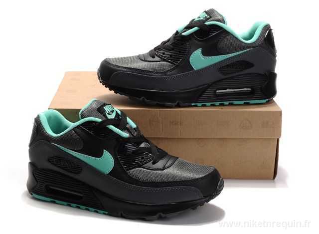 Bleu Et Noir Nike Air Max 90